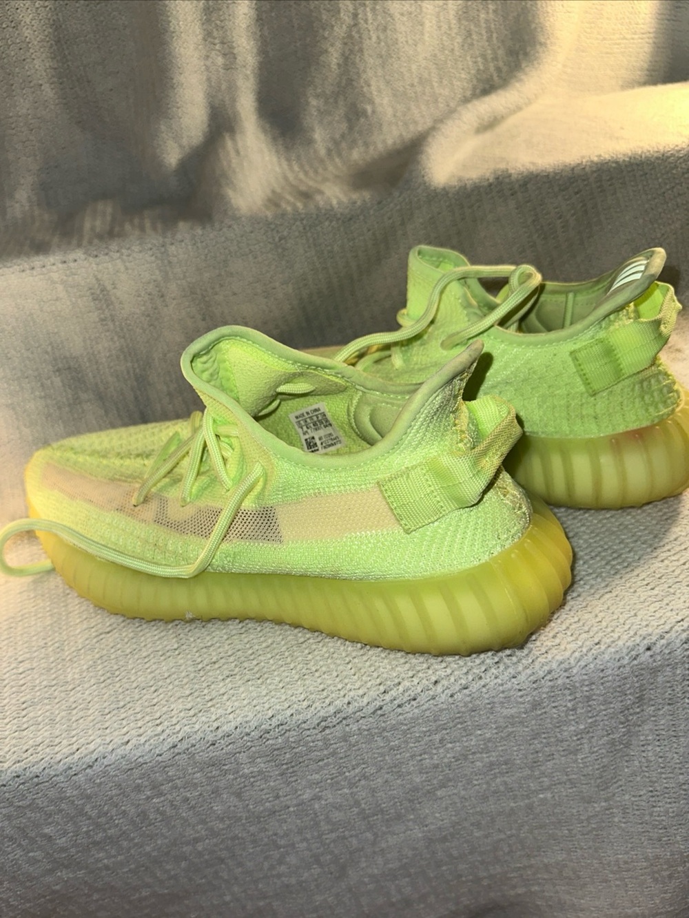 Size 7- adidas Yeezy Boost 350 V2 GID Glow